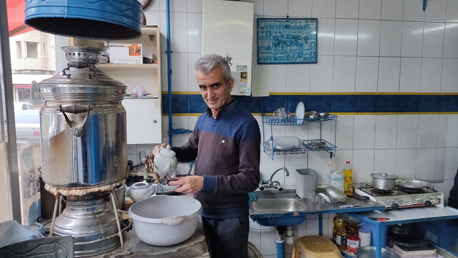کافه چای صدرا، تصویر ۲